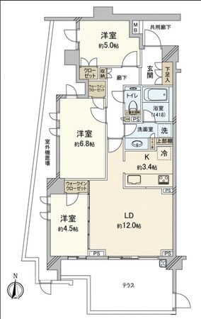 間取図(平面図) 間取図(平面図)