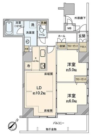アイディーコート池袋西スターファーロ 間取図(平面図) アイディーコート池袋西スターファーロ 間取図(平面図)