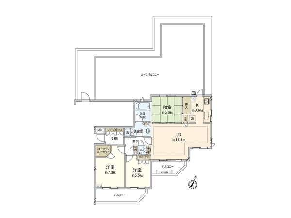 間取図(平面図) 間取図(平面図)