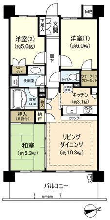 クレアホームズ向ヶ丘遊園 間取図 クレアホームズ向ヶ丘遊園 間取図