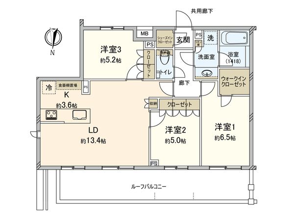 オープンレジデンシア世田谷桜 間取図 オープンレジデンシア世田谷桜 間取図