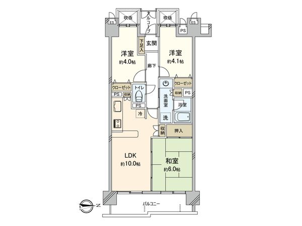 鶴見グランドハイツ 間取図 鶴見グランドハイツ 間取図