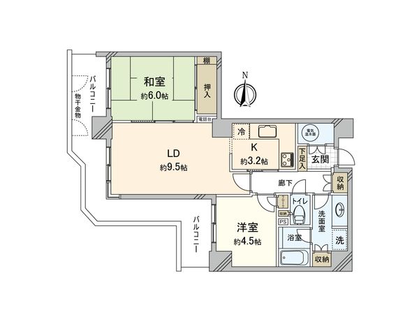 パークシティ新川崎G棟 間取図 パークシティ新川崎G棟 間取図