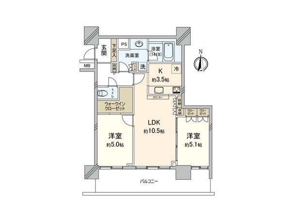 クレッセント川崎タワー 間取図 クレッセント川崎タワー 間取図