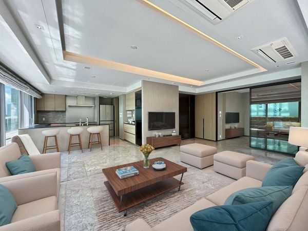 パークマンション檜町公園 Living Dining Kitchen(約30.0帖)(CG家具あり) パークマンション檜町公園 Living Dining Kitchen(約30.0帖)(CG家具あり)