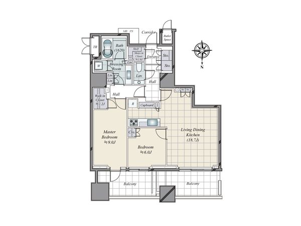 三田ガーデンヒルズ パークマンション 間取図 三田ガーデンヒルズ パークマンション 間取図