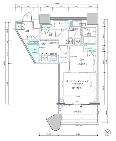 間取図(平面図) 間取図(平面図)