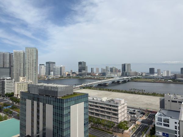 ベイサイドタワー晴海 バルコニーからの眺望 ベイサイドタワー晴海 バルコニーからの眺望
