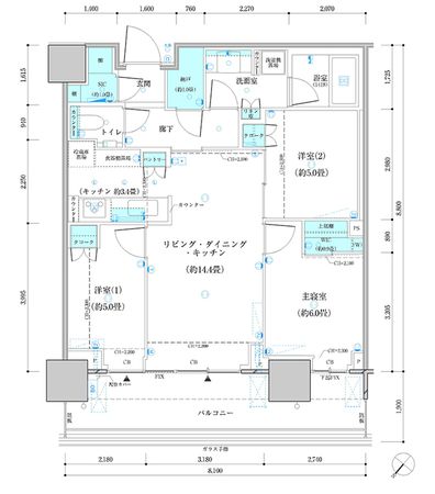 間取図(平面図) 間取図(平面図)