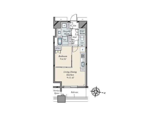 KACHIDOKI THE TOWER 間取図 KACHIDOKI THE TOWER 間取図