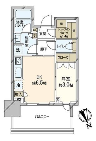 パークタワー勝どきミッド 間取図 パークタワー勝どきミッド 間取図
