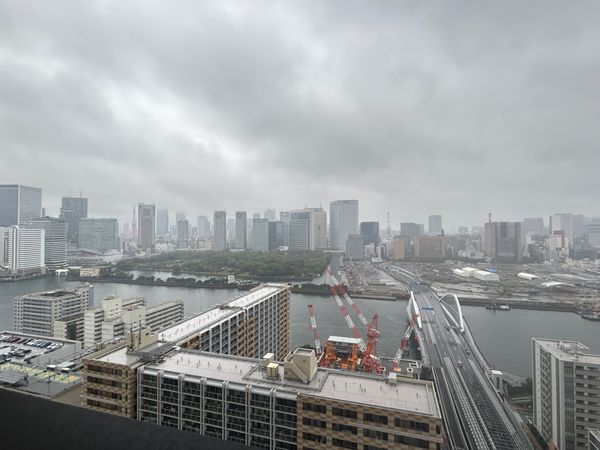 KACHIDOKI THE TOWER バルコニーからの眺望 KACHIDOKI THE TOWER バルコニーからの眺望