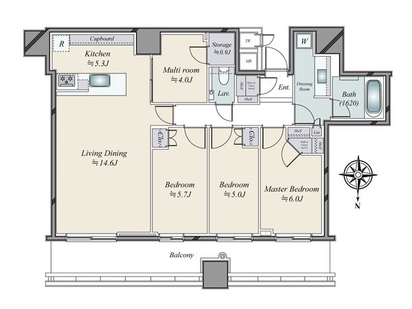 パークタワー晴海 間取図 パークタワー晴海 間取図