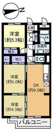 メゾンクミヂ 間取図 メゾンクミヂ 間取図