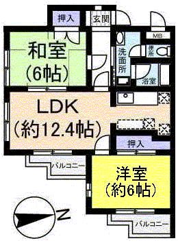 メゾンクミヂ 間取図 メゾンクミヂ 間取図