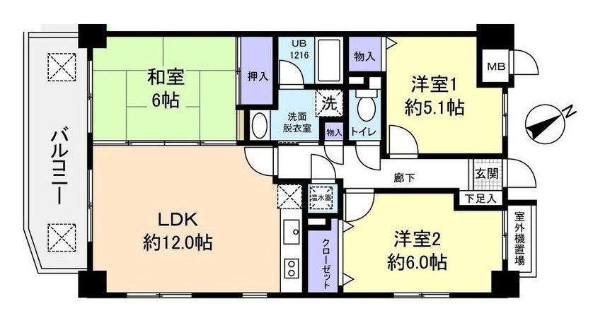 ハーモニー中須 間取図 ハーモニー中須 間取図