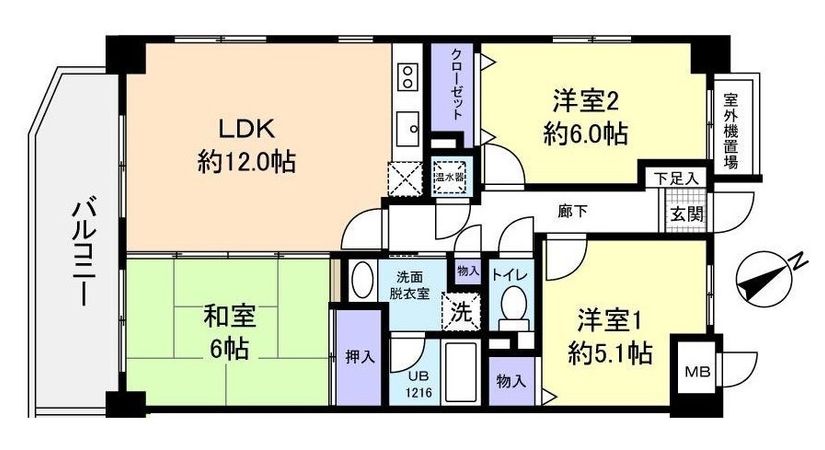 ハーモニー中須 間取図 ハーモニー中須 間取図