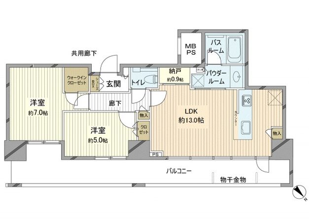 シティタワー広島 間取図(平面図) シティタワー広島 間取図(平面図)