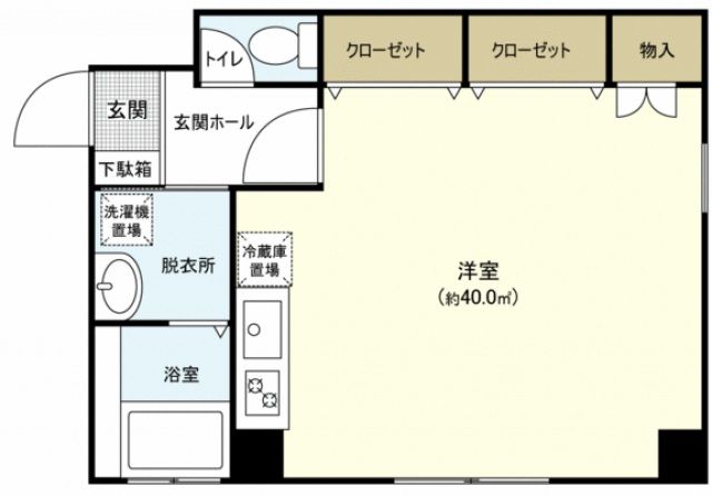 十日市清水ビル 間取図 十日市清水ビル 間取図
