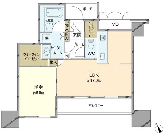 パークホームズ幟町グランビジュー 間取図(平面図) パークホームズ幟町グランビジュー 間取図(平面図)