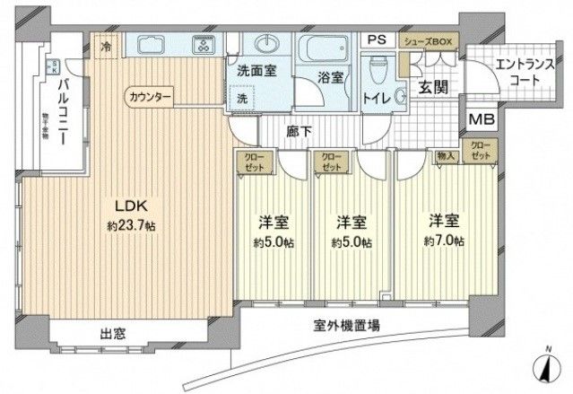 パークハウス紙屋町 間取図 パークハウス紙屋町 間取図