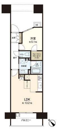 ザ・広島フロント 間取図(平面図) ザ・広島フロント 間取図(平面図)