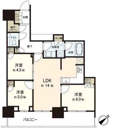 間取図(平面図) 間取図(平面図)