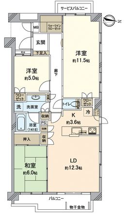 パークホームズ後楽園ガーデンズコート 間取図 パークホームズ後楽園ガーデンズコート 間取図