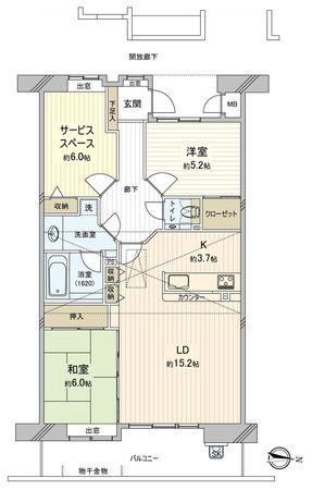 フローレンス柳川筋グランドアーク 間取 フローレンス柳川筋グランドアーク 間取