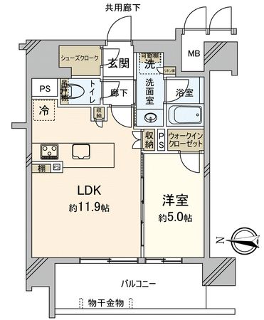 ポレスター岡山幸町 間取図 ポレスター岡山幸町 間取図
