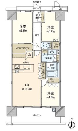 プレミスト岡山ザ・レジデンス 間取図 プレミスト岡山ザ・レジデンス 間取図