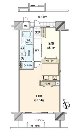 アルファライフ岡大医学部前 間取図 アルファライフ岡大医学部前 間取図