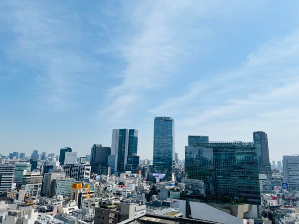 パークコート渋谷 ザ タワー バルコニーからの眺望
