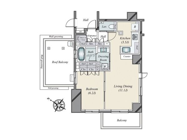 ブランズ渋谷神山町 間取図 ブランズ渋谷神山町 間取図
