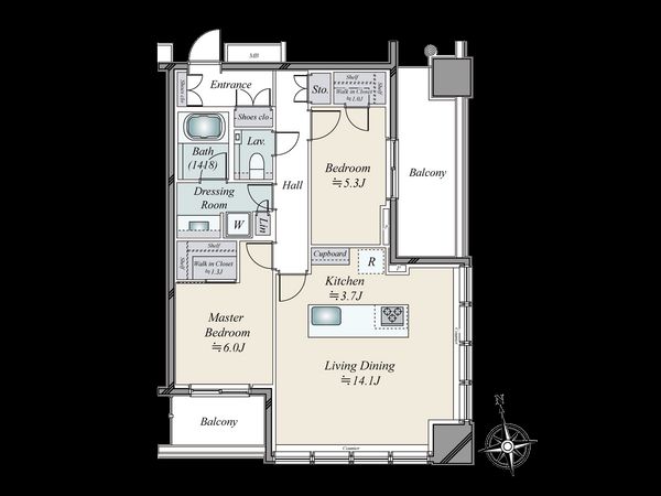 WORLD TOWER RESIDENCE 間取図 WORLD TOWER RESIDENCE 間取図
