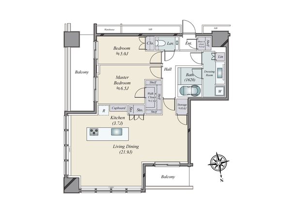WORLD TOWER RESIDENCE 間取図 WORLD TOWER RESIDENCE 間取図