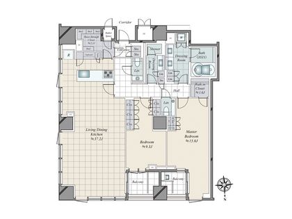 三田ガーデンヒルズ パークマンション 間取図 三田ガーデンヒルズ パークマンション 間取図