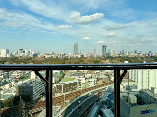 パークコート神宮北参道 ザ タワー バルコニーからの眺望 パークコート神宮北参道 ザ タワー バルコニーからの眺望