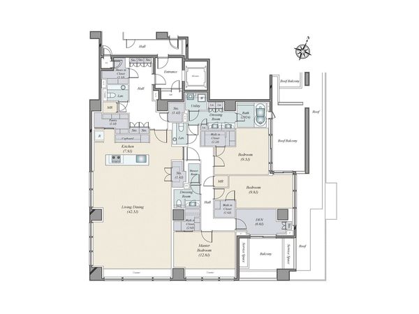 間取図(平面図) 間取図(平面図)