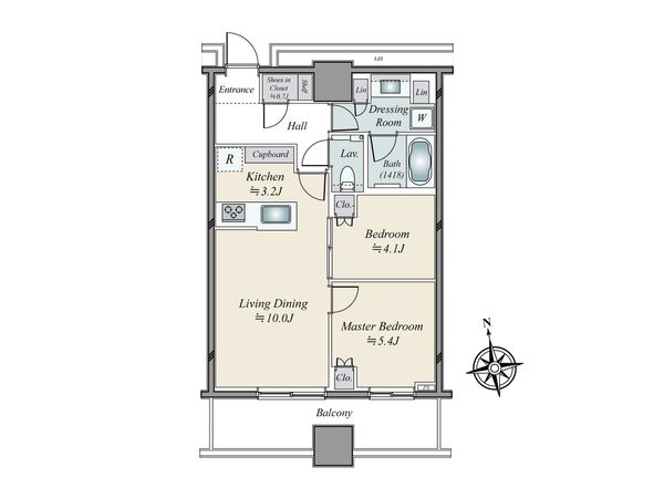 WORLD TOWER RESIDENCE 間取図(平面図) WORLD TOWER RESIDENCE 間取図(平面図)