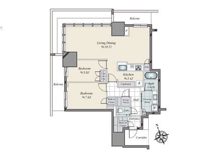 間取図(平面図) 間取図(平面図)