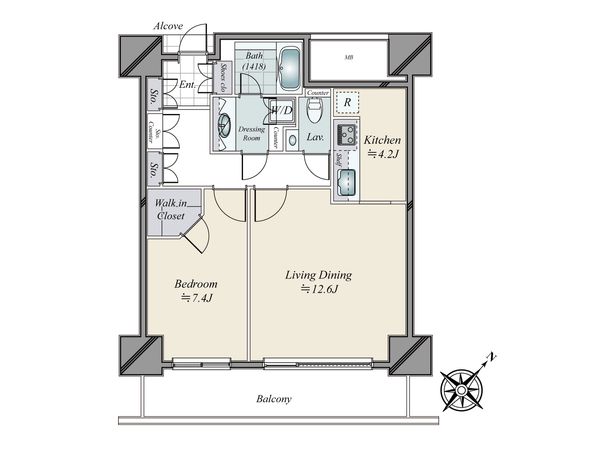 間取図(平面図) 間取図(平面図)