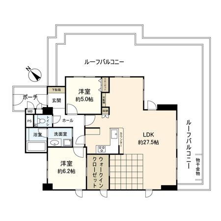 ディナスティ御影山手 間取図(平面図) ディナスティ御影山手 間取図(平面図)