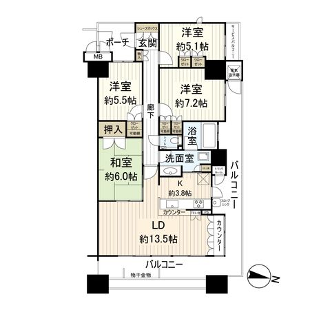 間取図 間取図