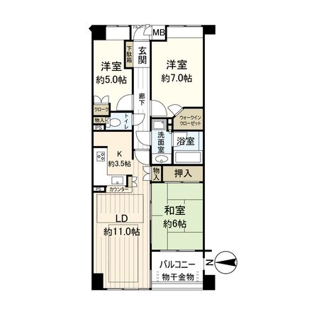 夙川パーク・ホームズ 間取図 夙川パーク・ホームズ 間取図