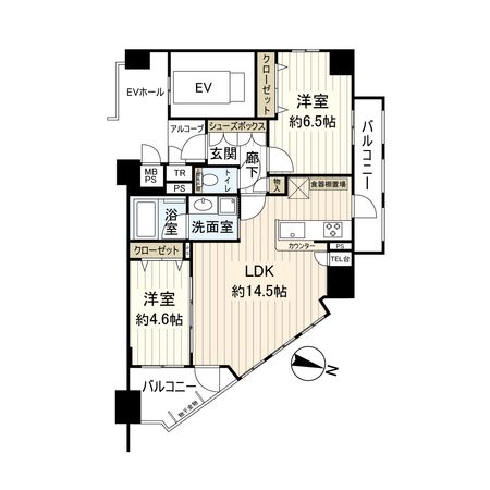ワコーレ住吉本町ファースト 間取図 ワコーレ住吉本町ファースト 間取図