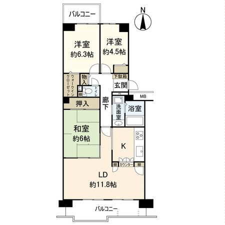 西神中央ウェステージ参番館 間取図 西神中央ウェステージ参番館 間取図
