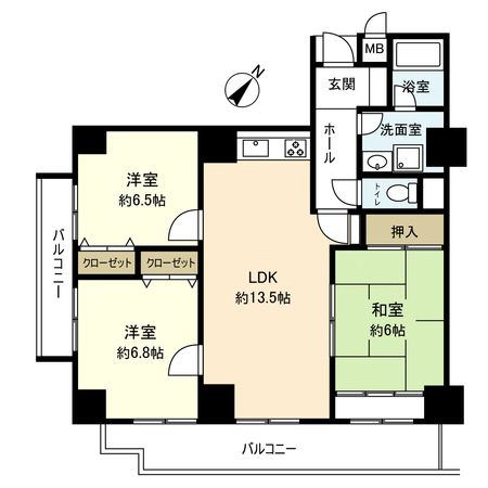 サン ミツダ 間取図(平面図) サン ミツダ 間取図(平面図)
