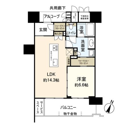 ジオ神戸三宮 間取図 ジオ神戸三宮 間取図