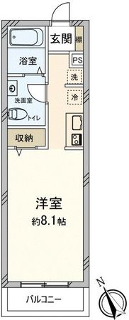 メゾン・ド・ソレイユ日吉Ⅲ 間取図 メゾン・ド・ソレイユ日吉Ⅲ 間取図
